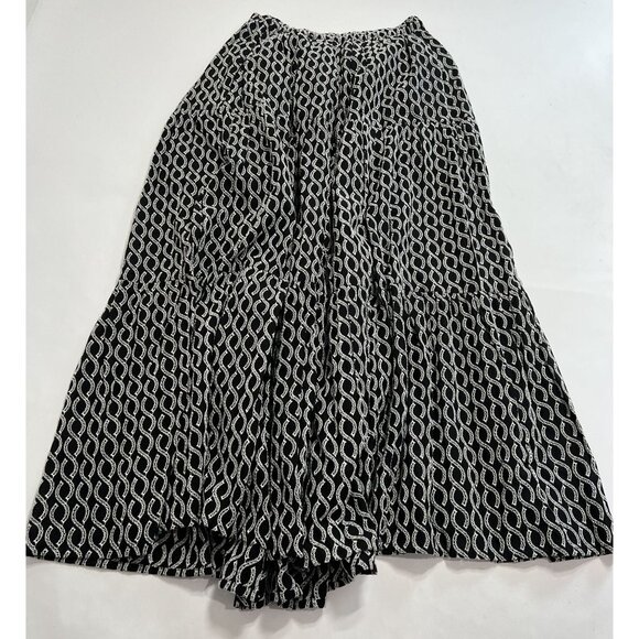 Maria de la Orden Luna Skirt in Black White - Picture 4 of 5